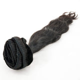 Raw Indian Wavy & Natural Black Clip-in Extensions